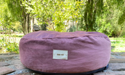 Funda para Cama Cozy Circular felpa rosa