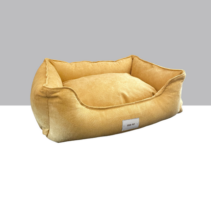 Funda para cama modelo Lounge color mostaza 🌼