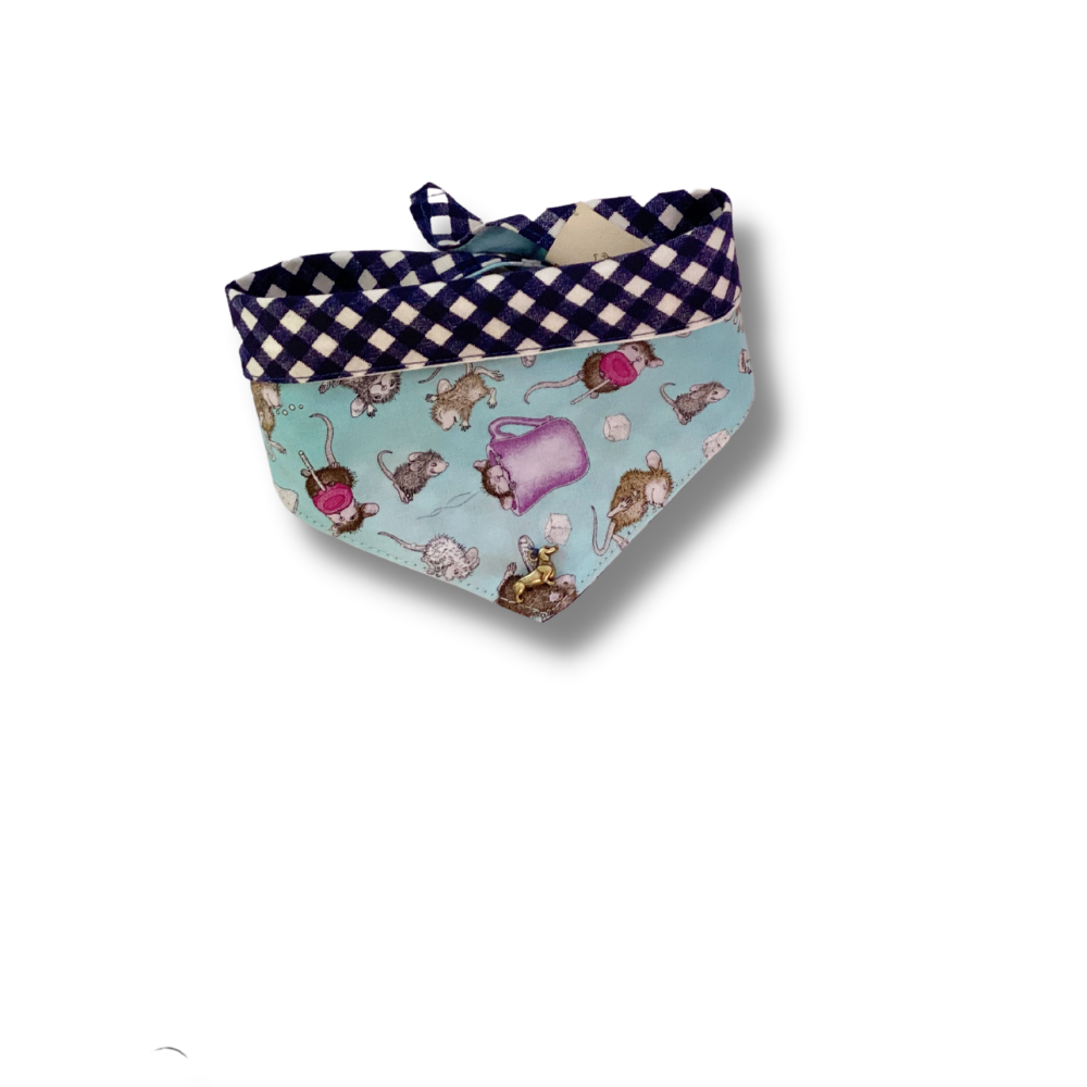 Bandana algodón reversible