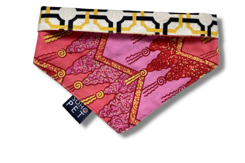 Bandana algodón reversible