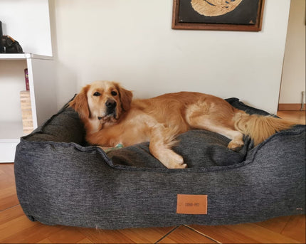 Funda para cama modelo Lounge Tapiz gris oscuro