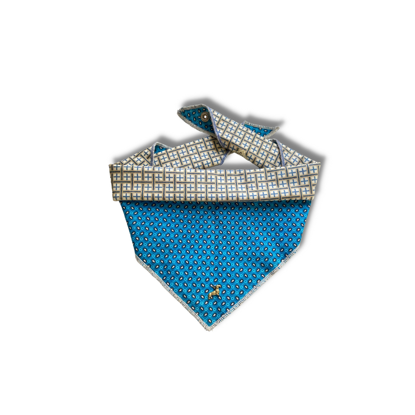 Bandana algodón reversible