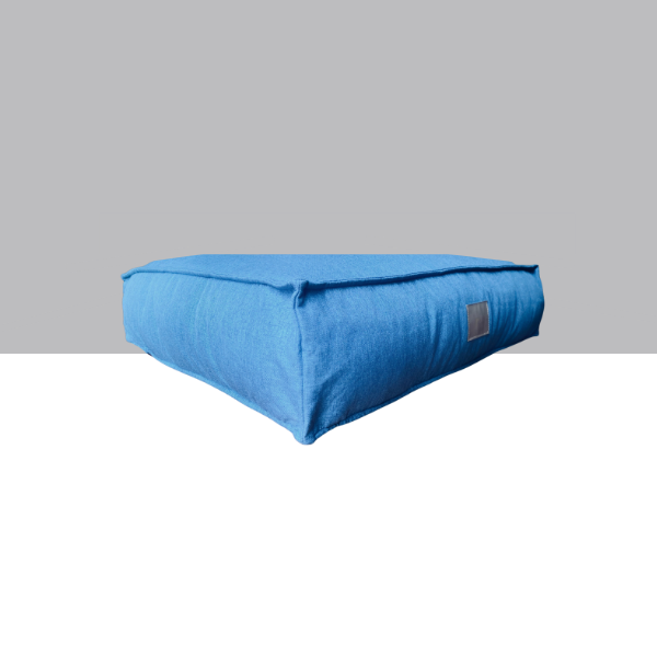Funda  para cama Cozy Pouff azul💙 petróleo