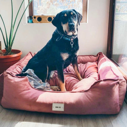 Funda para cama modelo  Lounge felpa Rosa 🌸