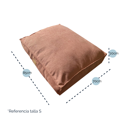 Cama Pouff  tapicería Rosa 🌸