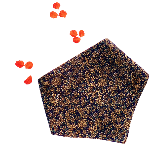 Bandana algodón reversible