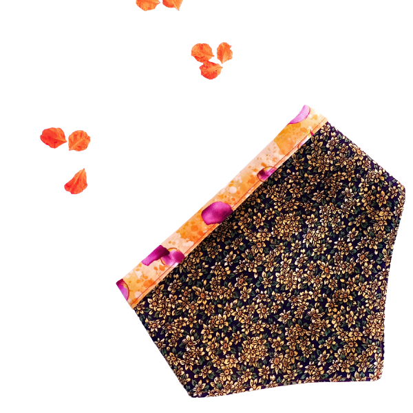 Bandana algodón reversible