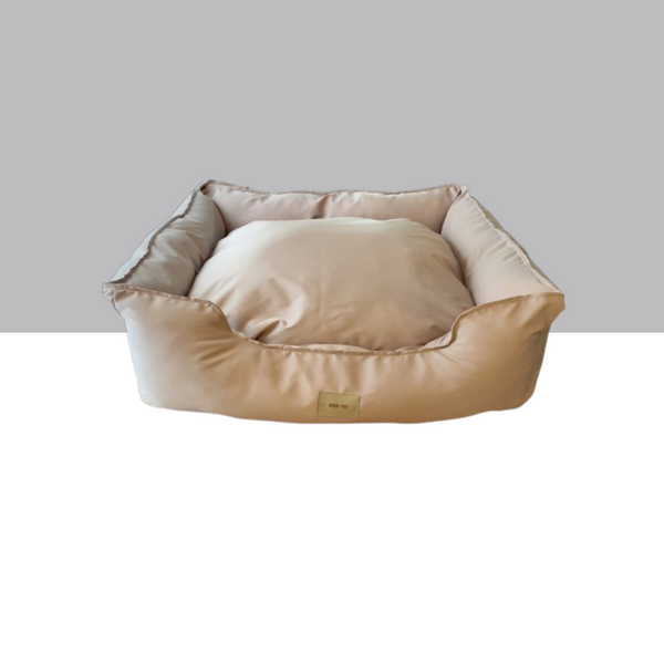Cama Lounge Lona Beige impermeable