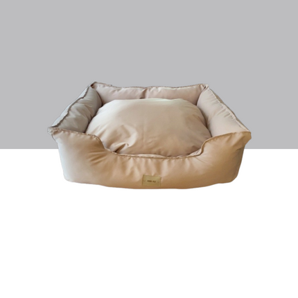 Funda para cama modelo Lounge Lona beige impermeable